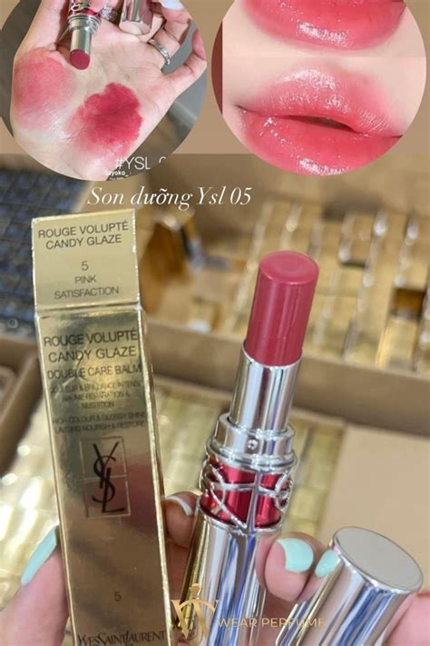 pink rain ysl|ysl candy glaze pink satisfaction.